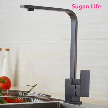 

Waterfall Tall Basin Faucet Bathroom Sink Taps Basin Mixer Black Spray Square Mono Faucet Stainless Steel Body Zinc Alloy Handle