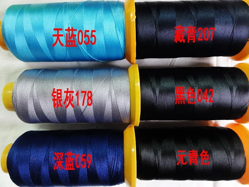 30# швейные нитки для одежды сумки одежды полиэстер высокая прочность 1200 ярдов