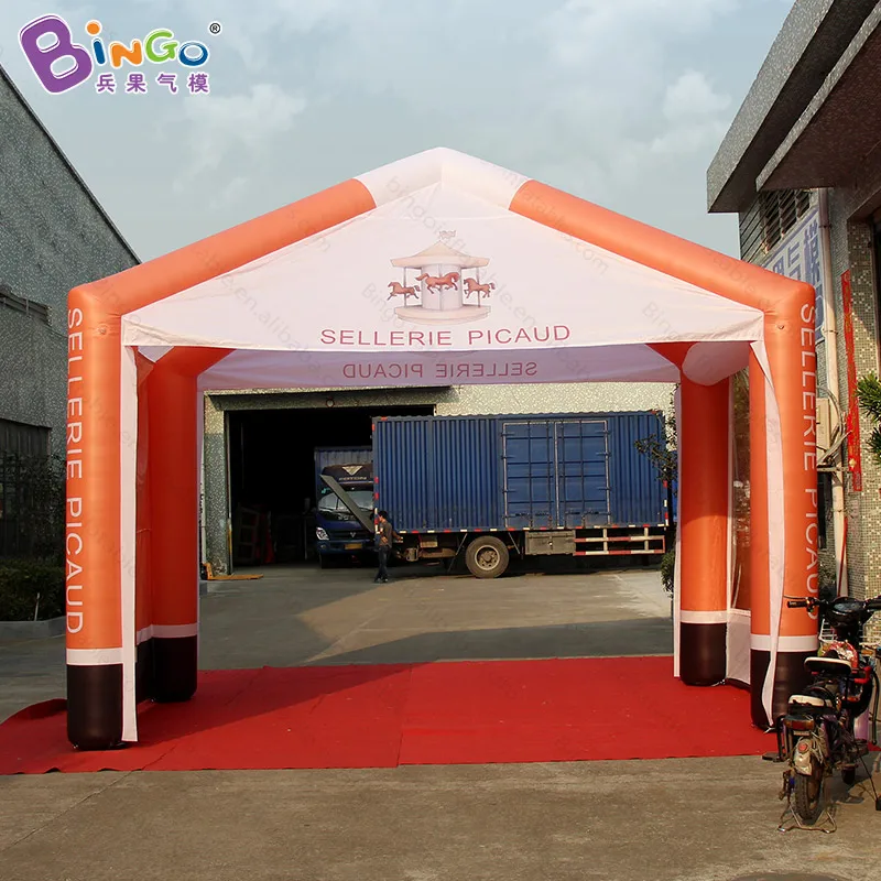  5X3X4.2 meters inflatable canopy tent with four pillars- toy tent