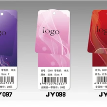 Супер высоко-сортные ярлыки, горячие продажи, Висячие бирки, бирки для одежды, напечатанные на заказ, модный ярлык/бирка для одежды JYSJ350