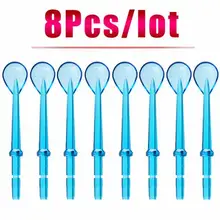 8 шт. Гигиена полости рта чище Замена язык Тематические товары про рептилий и земноводных Кисточки для waterpik ирригатор полости рта wp-100 wp-450 wp-250 wp-300 wp-660 wp-900
