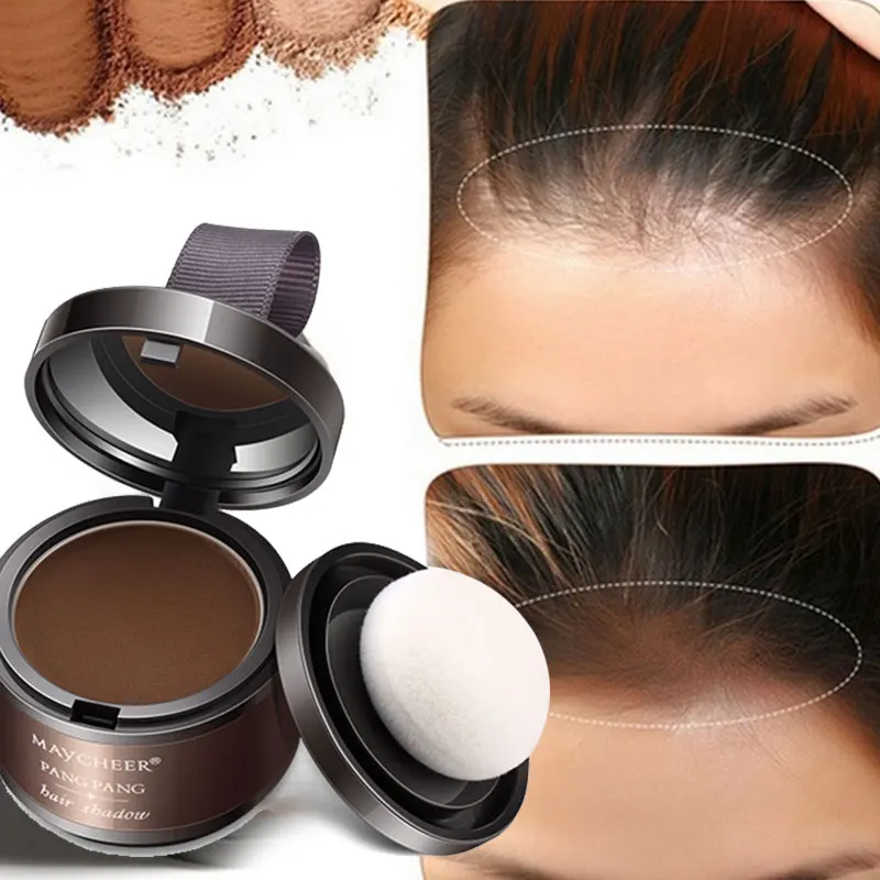 

Concealer Powder Beautiful Powder Puff Mirrors Salon Multi Function Fiber Powder Hair Concealer for MAYCHEER Eyebrow Powder