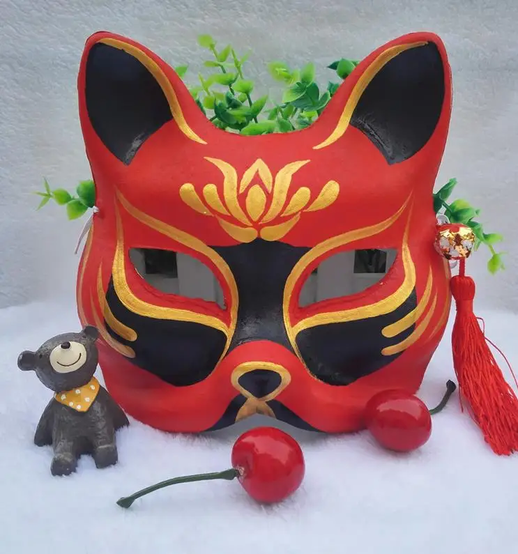 Japanese Anime Tiger Mask latex Mask Cosplay costume New Japan