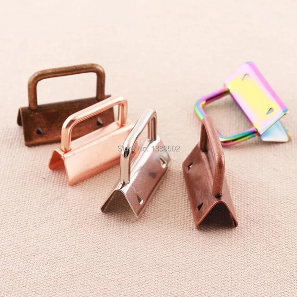 

10pcs 32mm 1.25inch High Quality Metal Key Fob Hardware For Key Ring Split Ring Webbing Ribbon