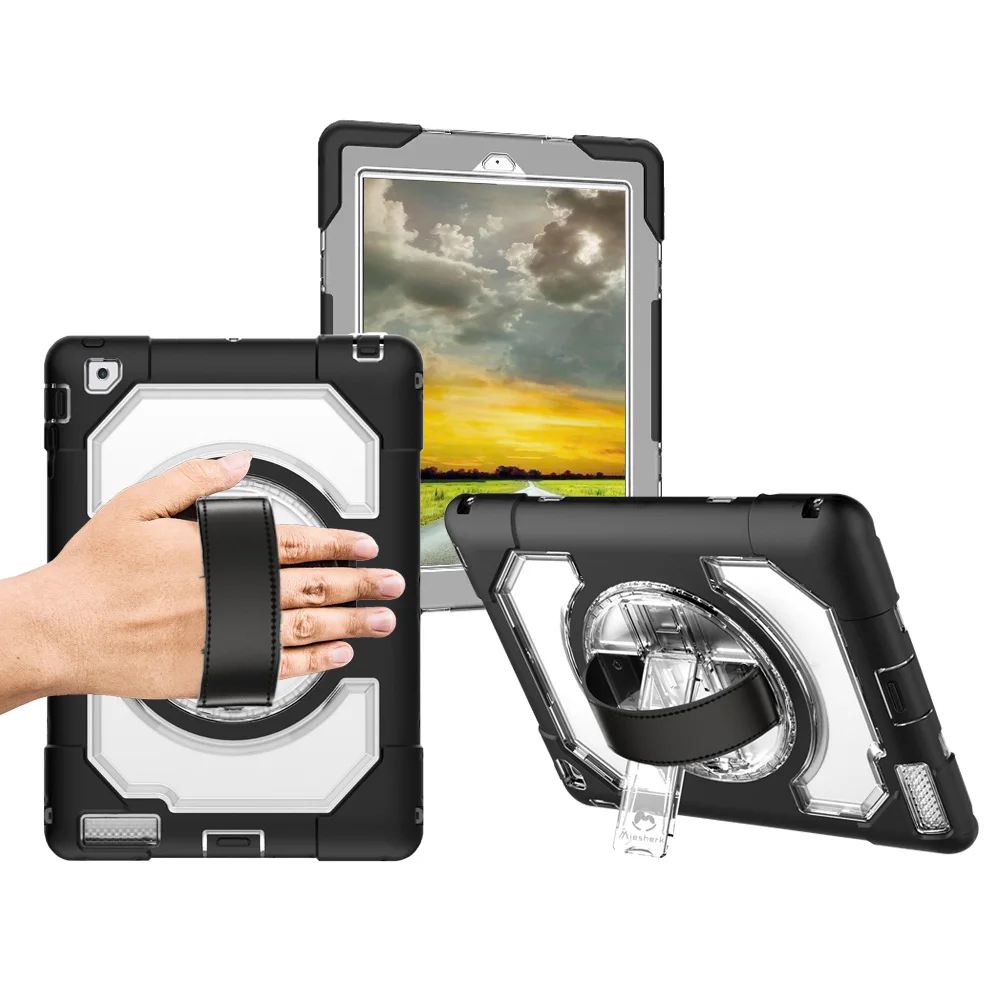 Miesherk планшетный чехол для iPad 2/3/4 тяжелых условий эксплуатации прочный
