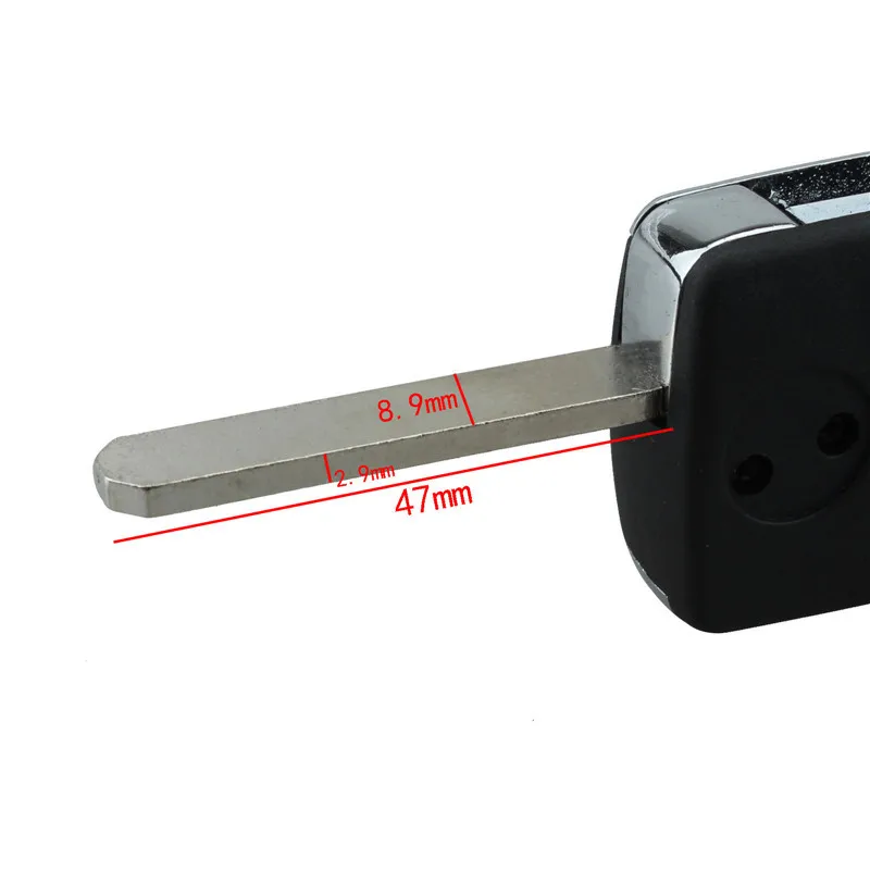 Модифицированный флип складной гексакоптер 3+ 1 кнопки дистанционного ключа оболочки чехол Брелок для Хонда сrv Accord пилотный гражданский с необработанное лезвие