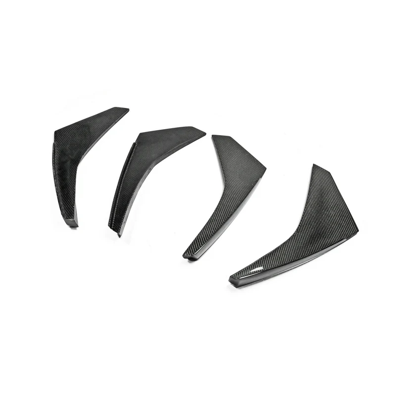 R35 GTR 2012 On front bumper canard (For OEM Front Bumper) (6)