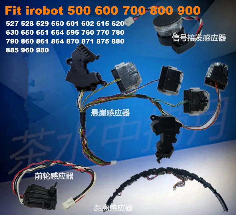 

Infrared ground sensor Bumper IR dock sensor Front Steering wheel Distance buffer sensor for irobot Roomba 500 600 700 800 900