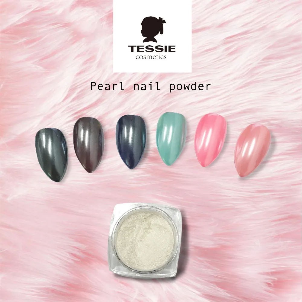 Tessie shop, золотой пигмент для ногтей в виде русалки, хромовые шпильки, для дизайна ногтей, пигмент для ногтей в виде русалки