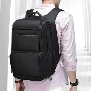 

Men Travel Large Capacity Anti-thief Backpack Laptop Shoulder Bag with USB Port