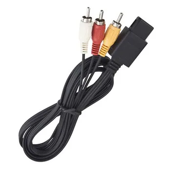 

Audio Video AV Composite Cable to RCA Cord for Nintendo 64 N64 GameCube GC NGC SFC TV Monitor Connect Wire