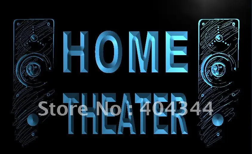 

LK108- Home Theater Speaker Hi Fi Audio LED Neon Light Sign home decor crafts