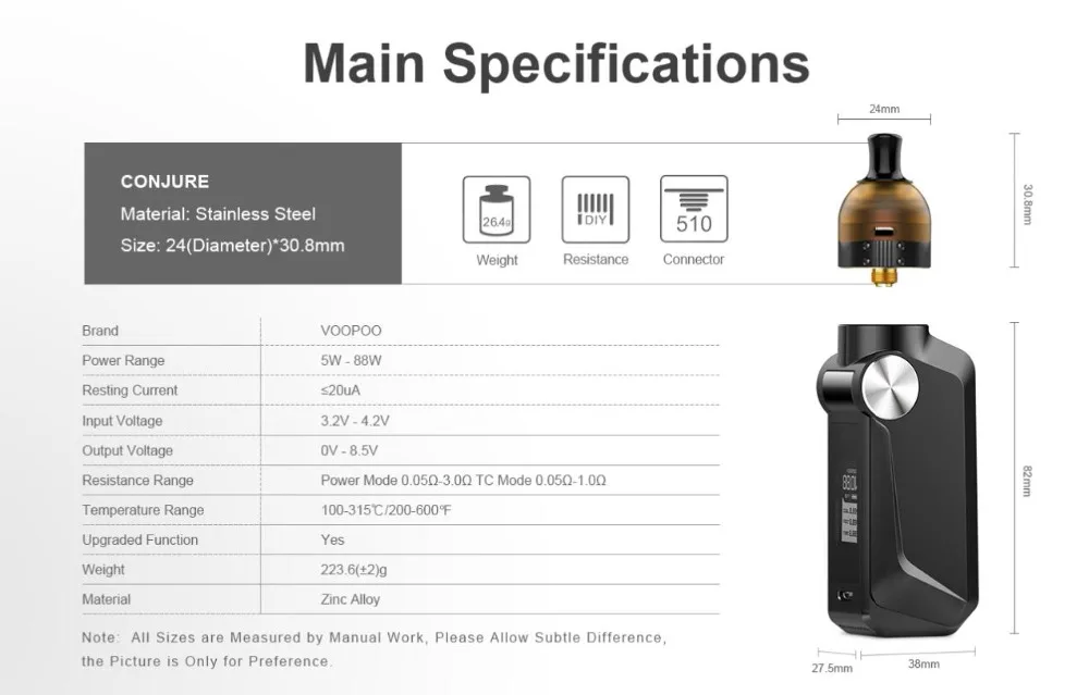 VOOPOO MOJO R TC Kit-15