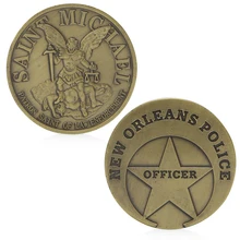 Памятная монета полиции в Новом Орлеане