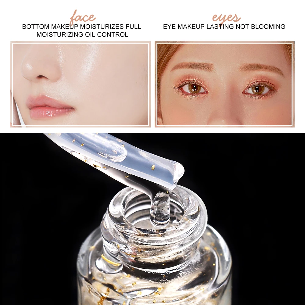 

24 k Gold Elixir Makeup Primer Moisturizing Anti-Aging Face Care Essential Oil Liquid Makeup Base 20 ml