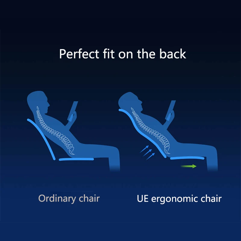  Xiaomi Mijia UE Ergonomic Chair Six Level Adjustable Perfect Fit Back Four Colors In Stock