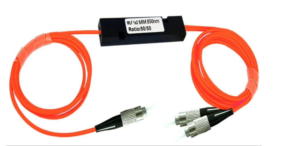 

FC/UPC 1x2 FBT Fiber Optic Splitter Multimode, PLC Splitter Module M/M 1M