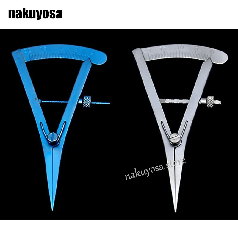 

Screw adjustment styles Caliper 20mm Straight Ophthalmic Eye Instrument Tool Stainless Steel/ Titanium alloy Surgical Caliper
