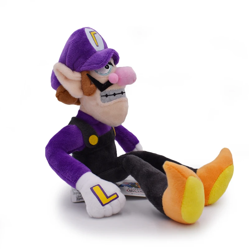 Лидер продаж 2 шт./компл. Super Mario Bros плюшевая игрушка кукла мягкая чучело Wario Waluigi плюшевые игрушки