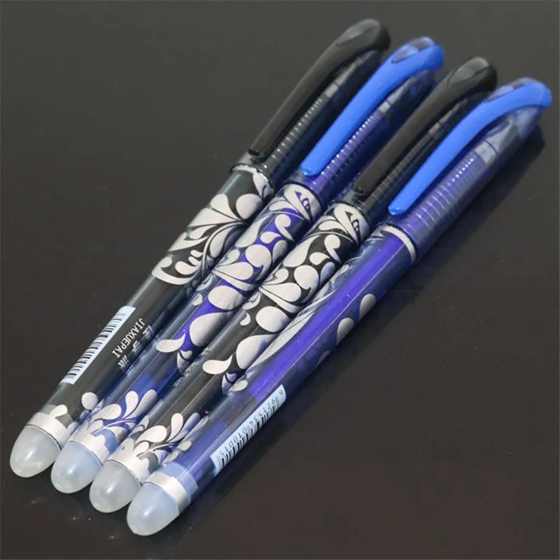 1 pcs Plastic Transparent erasable pen Gel pen For School Students Business Office classic supplies Nib thickness 0.5mm