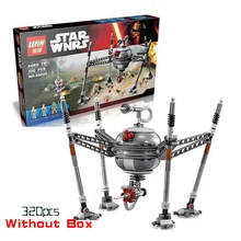 LEPIN STAR WARS 320pcs Homing Spider Droid Spaceship Clone War Building Blocks Bricks legoee Starwars Toy