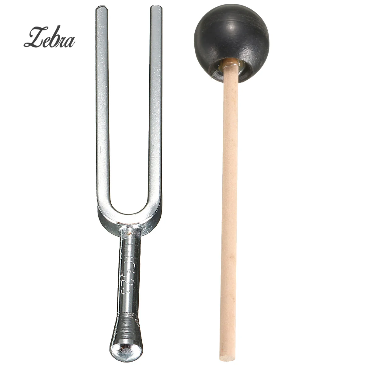 

Chrome Plated Nervous System Testing Tuning Fork Hearing Test Medical 512Hz Frequency Tuning Fork+Striking Mallet+Black bag