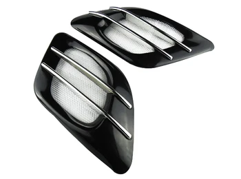 

2 x BL universal Air Flow Intake Vent Hole Cover Duct Decor engine hood Sticker