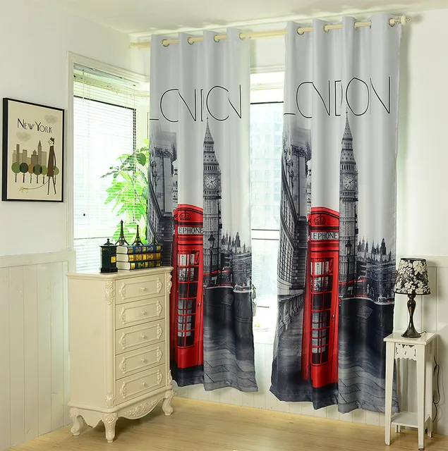 1.4x2.6 m 3D britse gordijnen goedkope slaapkamer gordijnen UK ... 1.4x2.6 m 3D britse gordijnen goedkope slaapkamer gordijnen UK ...