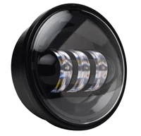 4," Светодиодный точечный противотуманный фонарь для Road King Custom EFI FLHRSI 2004-2006 - Цвет: black