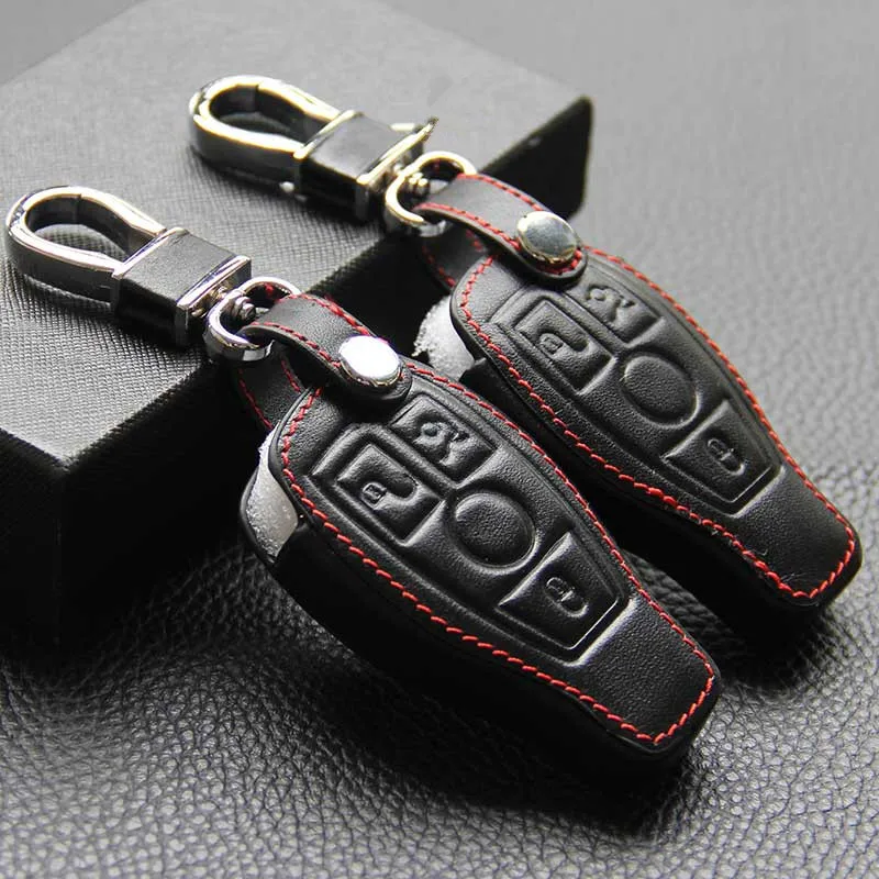 Leather-Car-Key-Cover-Keychain-Case-Bag-For-Mercedes-Cls-Cla-Gl-R-Slk-Amg-C (2)_