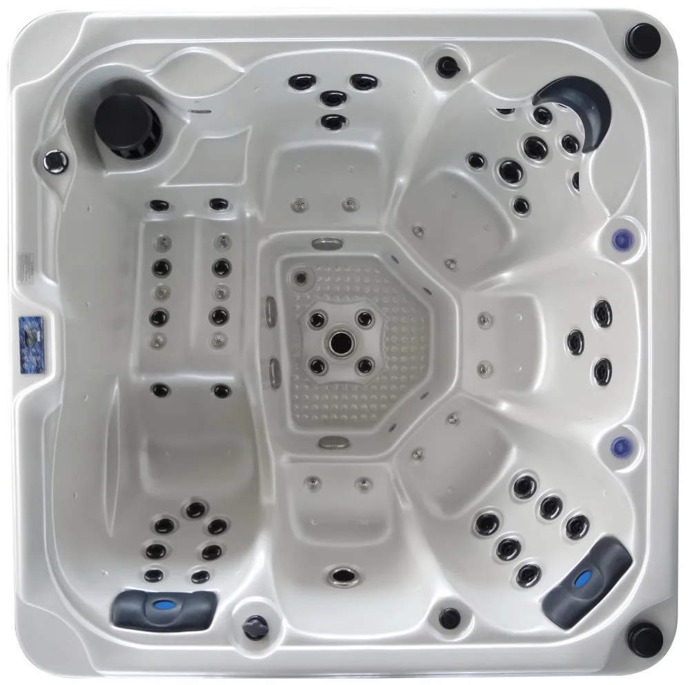 102 Massage underground hot tub for 6 person with 1 loungerhot tubmassage tubhot tub massage