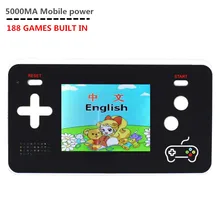 y6 игровой мобильный Мощный мини портативный игровой плеер встроенный 188 классический без повторения игры портативная детская Ретро игровая консоль