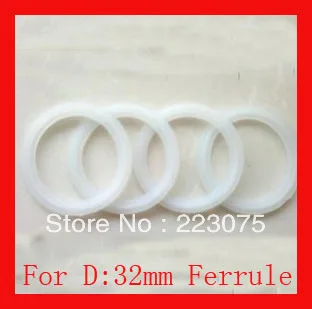 

Free shipping Sanitary Clamp Gaskets Tri-Clamp silicon Gaskets for D:32mm ferrule White NEW 100 pcs/lot