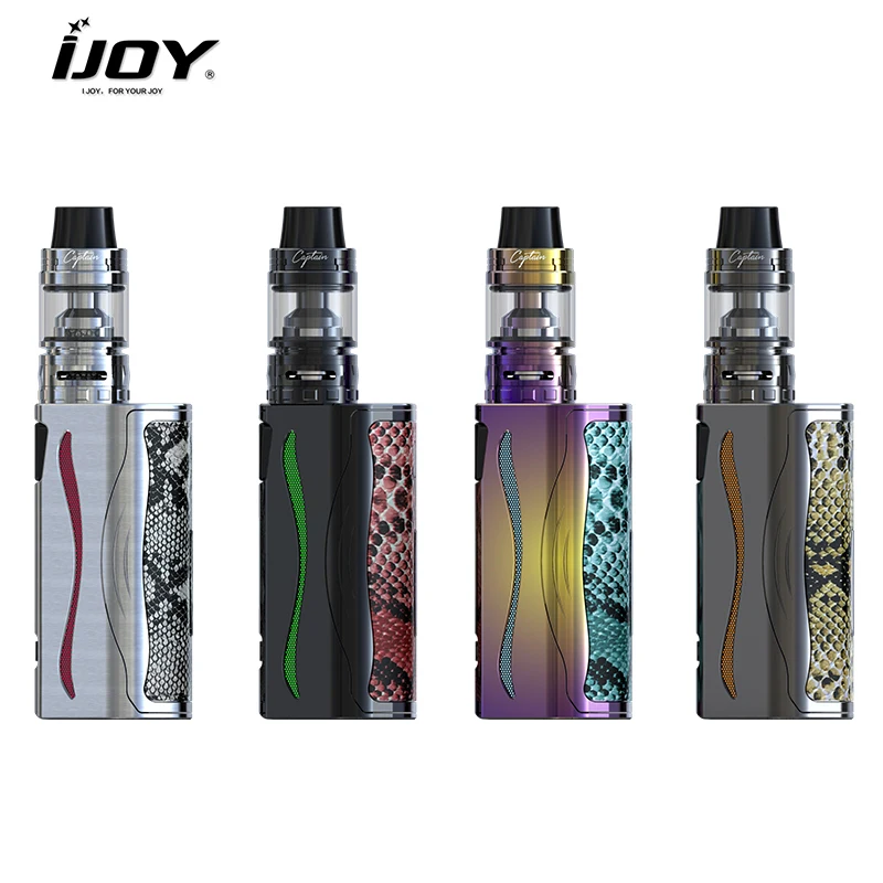 Оригинальный IJOY Genie PD270 комплект 4 мл капитан S subohm танк распылителя 234 Вт мод