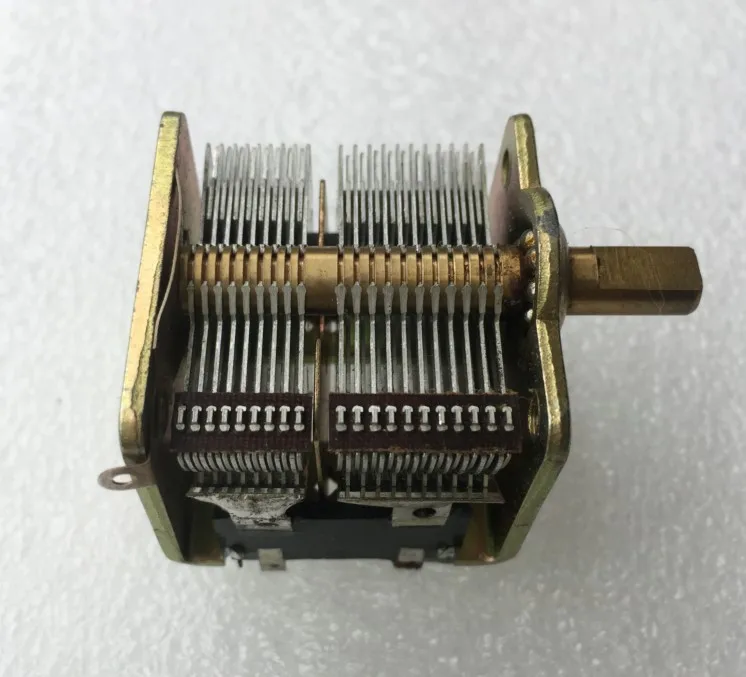 

New Fudan brand dual air variable capacitor CB-2X-250 250+290