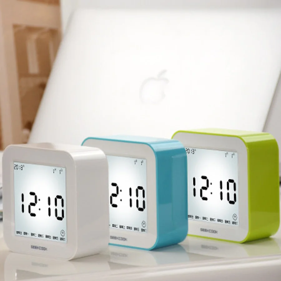 Smart Alarm Clock Digital for Kids Flip Clocks Electronic Calendar Desk