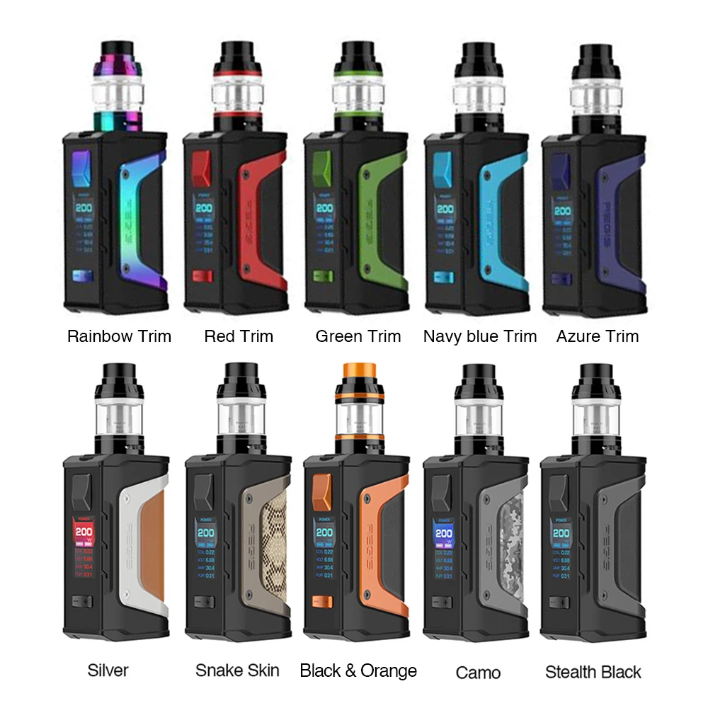 Original GeekVape Aegis Legend 200W TC Kit with 4ml Aero Tank Mesh Version e cigs Vape Kit No Battery include vs Aegis Kit Original GeekVape Aegis Legend 200W TC Kit with 4ml Aero Tank Mesh Version e cigs Vape Kit No Battery include vs Aegis Kit