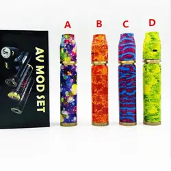 Avidlyfe Mod Kit Avid lyfe AV Twistgyre мод 18650 батарея, VAPE pen алюминиевый мод электронная сигарета комплект