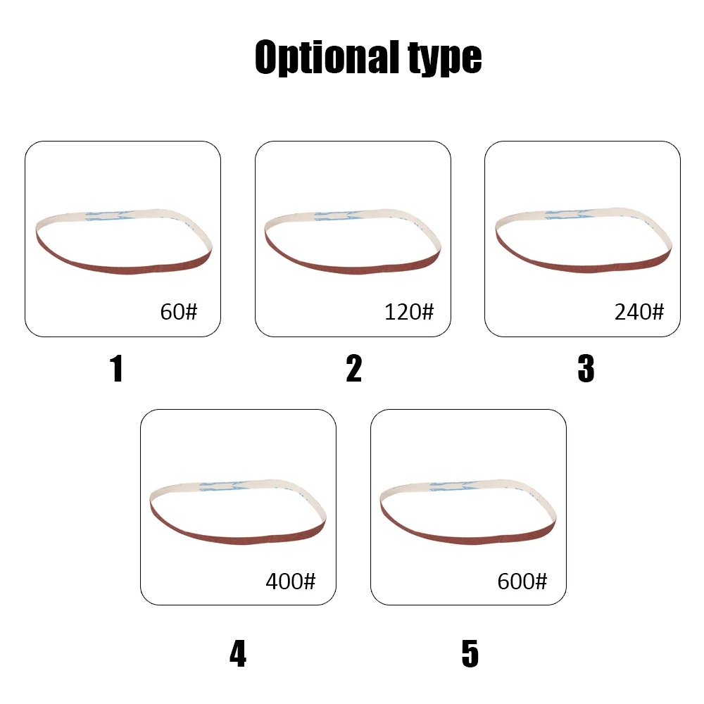 10 шт. 452*15 мм 60 120 240 400 600 Grits шлифовка и полировка Замена шлифовальной ленты зернистость бумаги для углошлифовальной машины