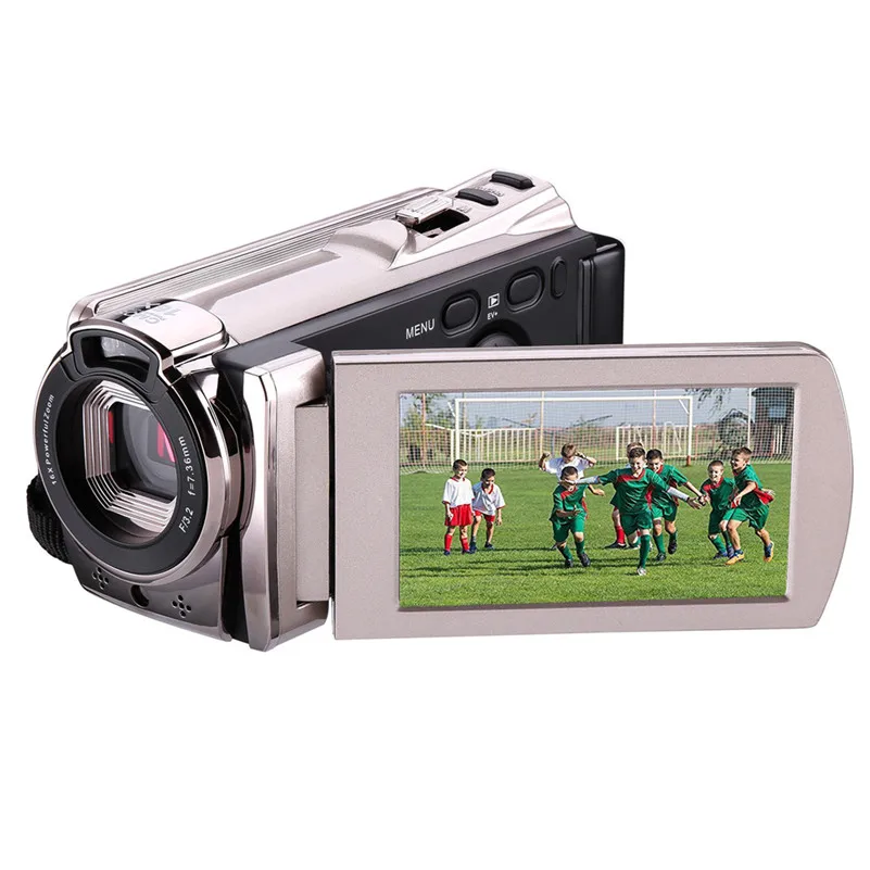 

Night Vision Wifi FHD Video Camera HDV-6052STR 1080P 16X Digital Zoom 3 Inch Touch Screen Portable LCD HDV Video Camcordert