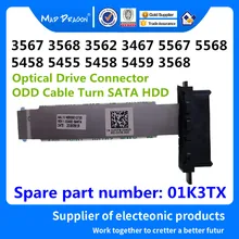 Drive óptico Cabo ESTRANHO Inspiron15 Conversão HDD Cabo Para Dell 5455 5458 5459 3567 3467 3568 Vostro 3458 3459 1K3TX 01K3TX