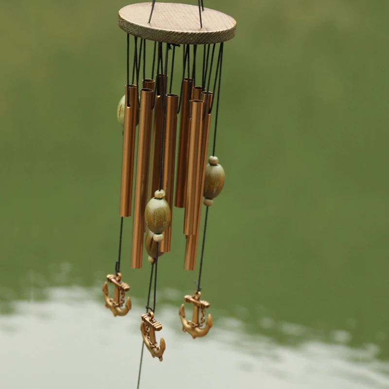 

Large Wind Chimes Bells Copper Tubes Outdoor Yard Garden Home Decor Ornament New
