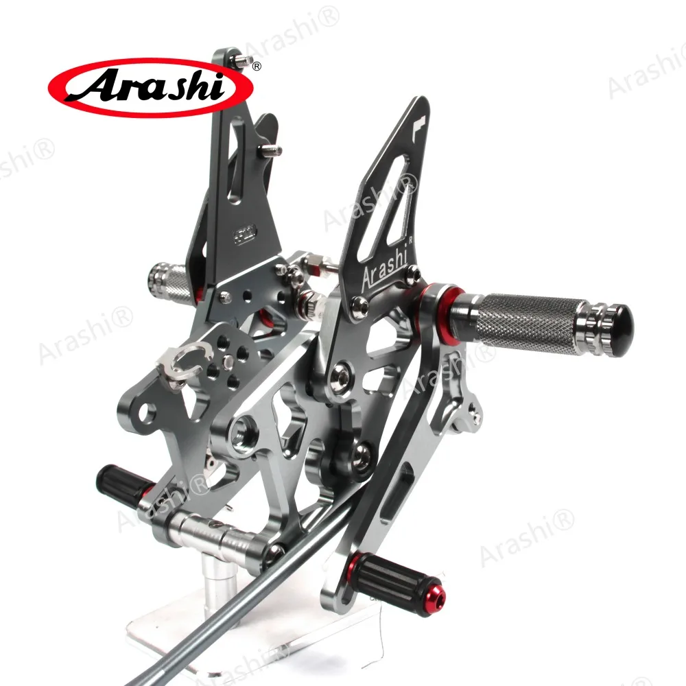 Arashi CBR600RR 2007 2008 CNC Rider Adjustable Footrest Foot Pegs For