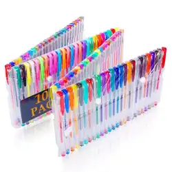 Цветной флуоресцентный Набор цветных ручек для рисования вручную 48 цветов гелевая ручка