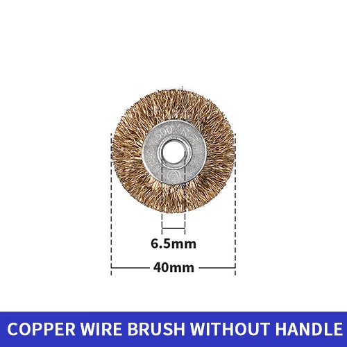 HILDA латунные Стальные Колеса dremel проволочный Набор щеток dremel инструменты аксессуары заусенцы абразивная головка для снятия заусенцев сверлильные инструменты колеса - Цвет: 1
