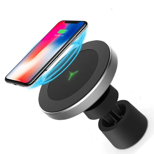 Wireless Car Charger Air Vent and Dashboard Mount Holder
