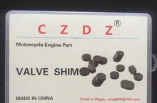 47pcs Motorcycle Engine Parts Adjustable Valve Shim 7.48mm Valve Shim Refill Kit For Honda Suzuki Yamaha Kawasaki ER6N