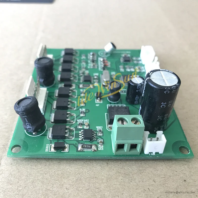 4x100w blinders display dmx main board
