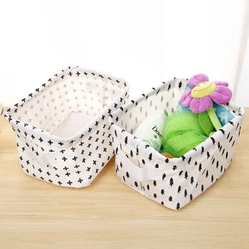 

fresh table clutter basket storage case portable frame storage box cloth organize basket
