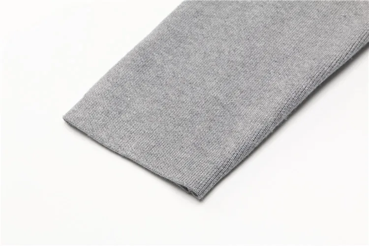 Autumn and winter Europe and the United States new fashion casual women's long coat Slim hooded solid color pocket ladies thick sweater cardigan tide (21)